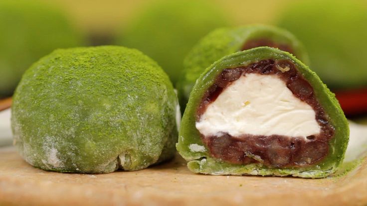 resep mochi daifuku green tea